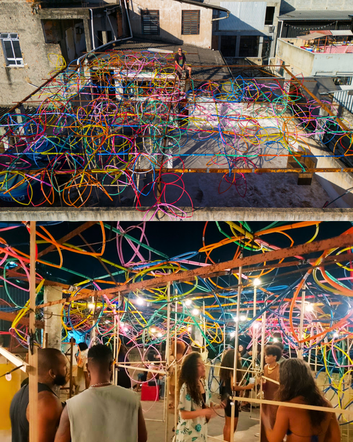 2025 - Instalação Parambolê - Centro Cultural Capiberibe27 - Santo Cristo, RJ - - , Curadoria de Adriana Lessa